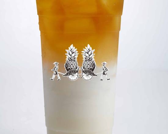 Order Oolong Tea Latte 烏龍鮮奶 food online from Taiwan Fruit Tea store, San Francisco on bringmethat.com