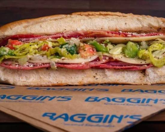 Order Grinder food online from Baggin's Gourmet Sandwiches store, Oro Valley on bringmethat.com