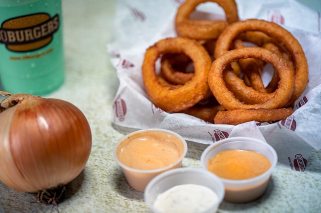 Order Onion Rings food online from 30 Burgers store, Linden on bringmethat.com