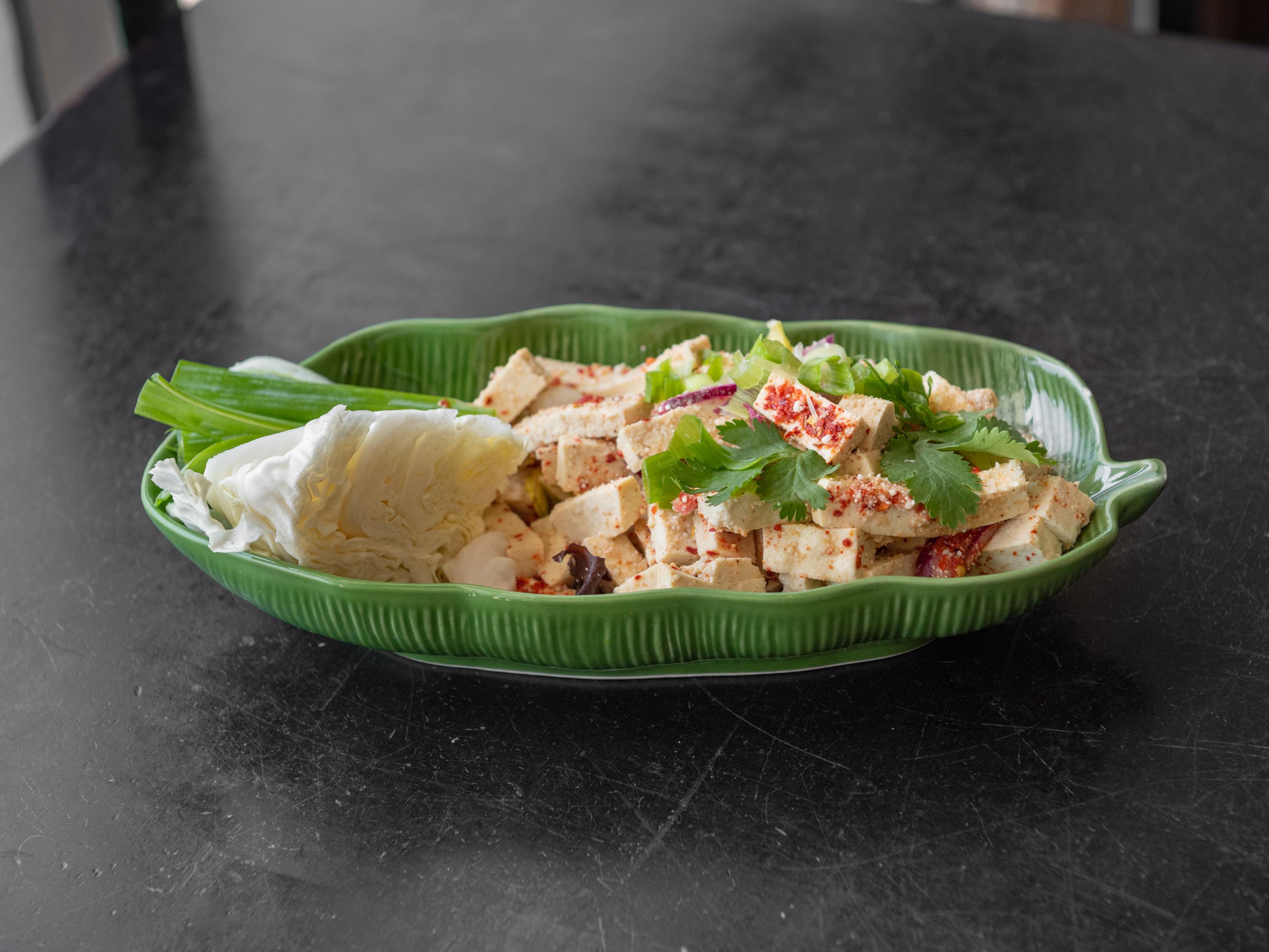 Order Vegan Larb Salad food online from Vegetarian Thai Kitchen store, Los Angeles on bringmethat.com