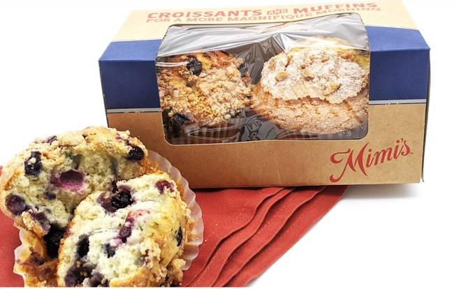 Order 2 Pack Muffins food online from Mimi Café store, Torrance on bringmethat.com