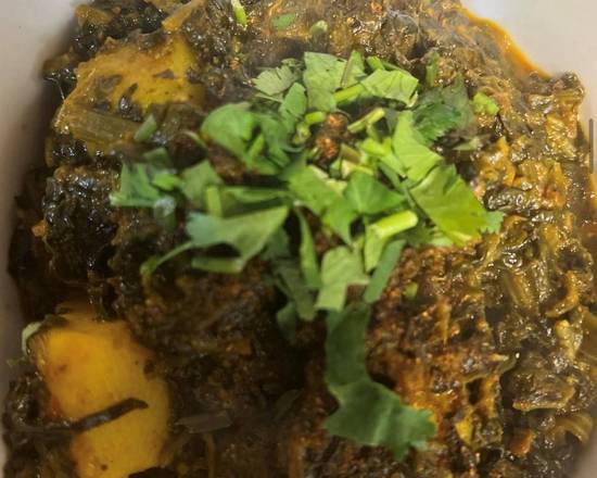 Order Saag Aloo food online from Masala & Curry store, Nashville on bringmethat.com
