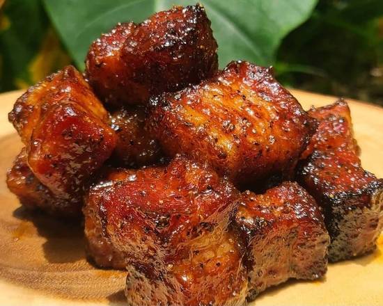 Order Pork Belly Burnt Ends food online from Whiskey Smoke 808 store, Kailua on bringmethat.com