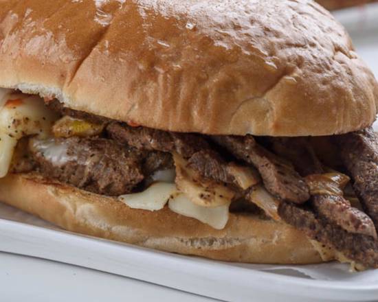 Order Beef Philly Cheesesteak food online from New Food Gallery store, Sugar Land on bringmethat.com