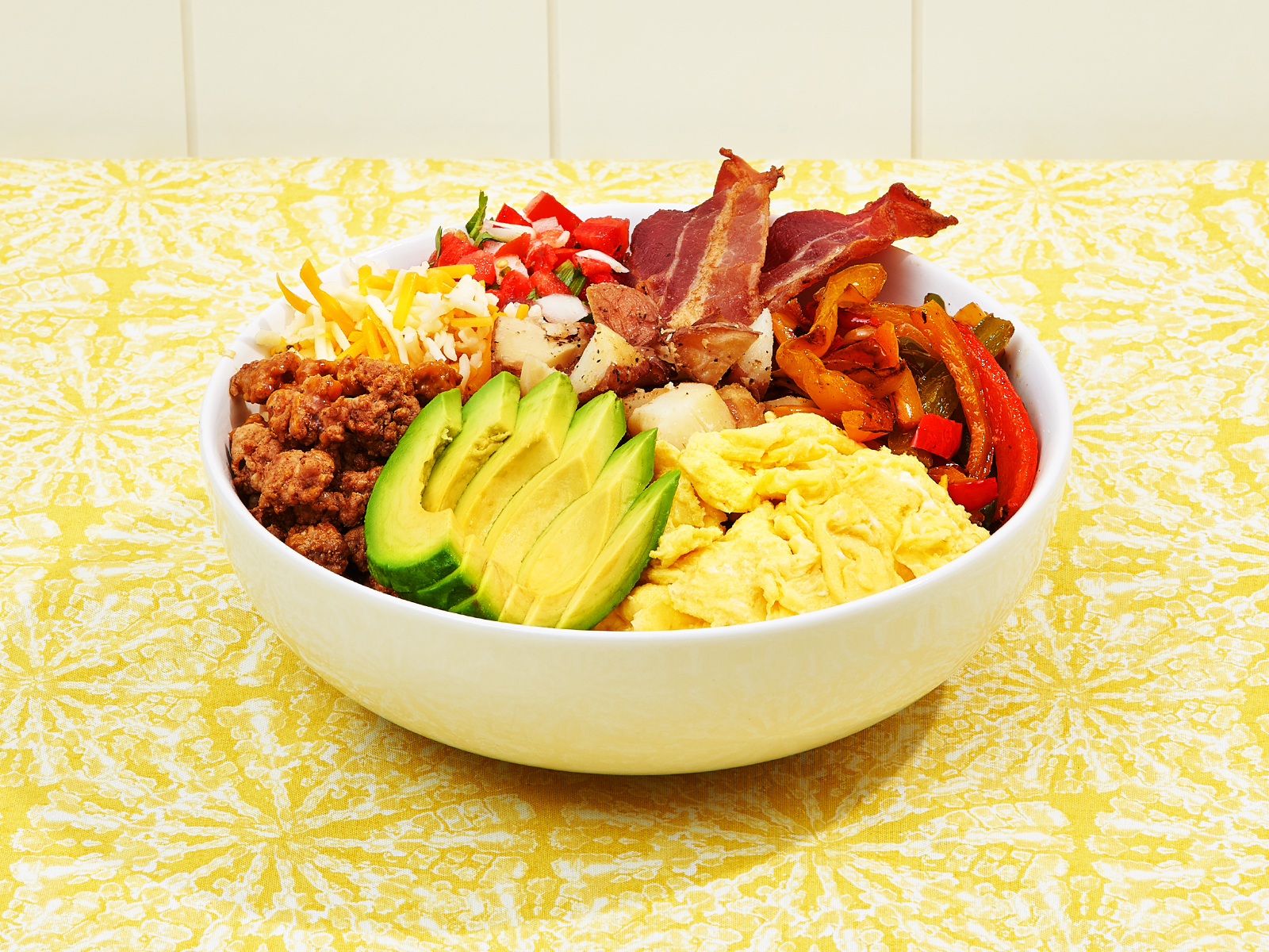 Order Signature Breakfast Burrito Bowl food online from Sunny & Fine's Breakfast Burritos store, Las Vegas on bringmethat.com