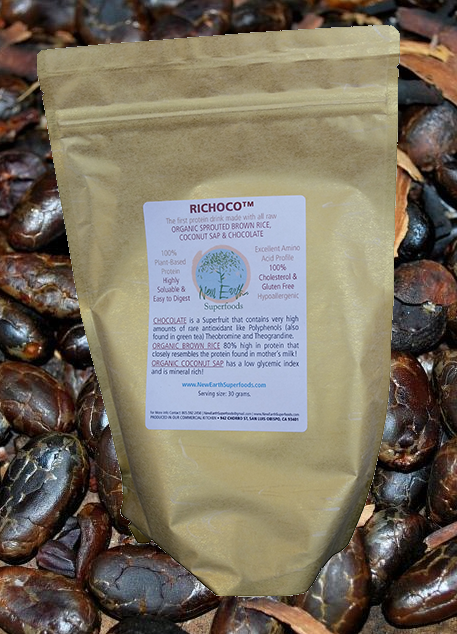 Order Richoco 1 lb. food online from New Earth Superfoods store, Grover Beach on bringmethat.com