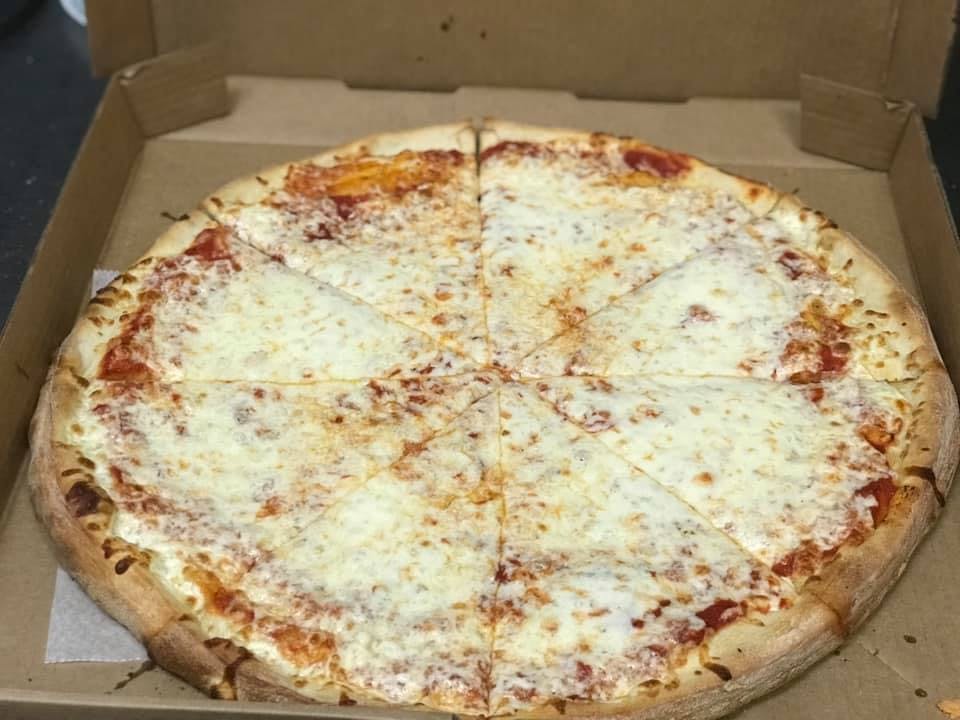 Order Cheese Pizza - Medium 14'' food online from Big Apple Pizza store, Virginia Beach on bringmethat.com
