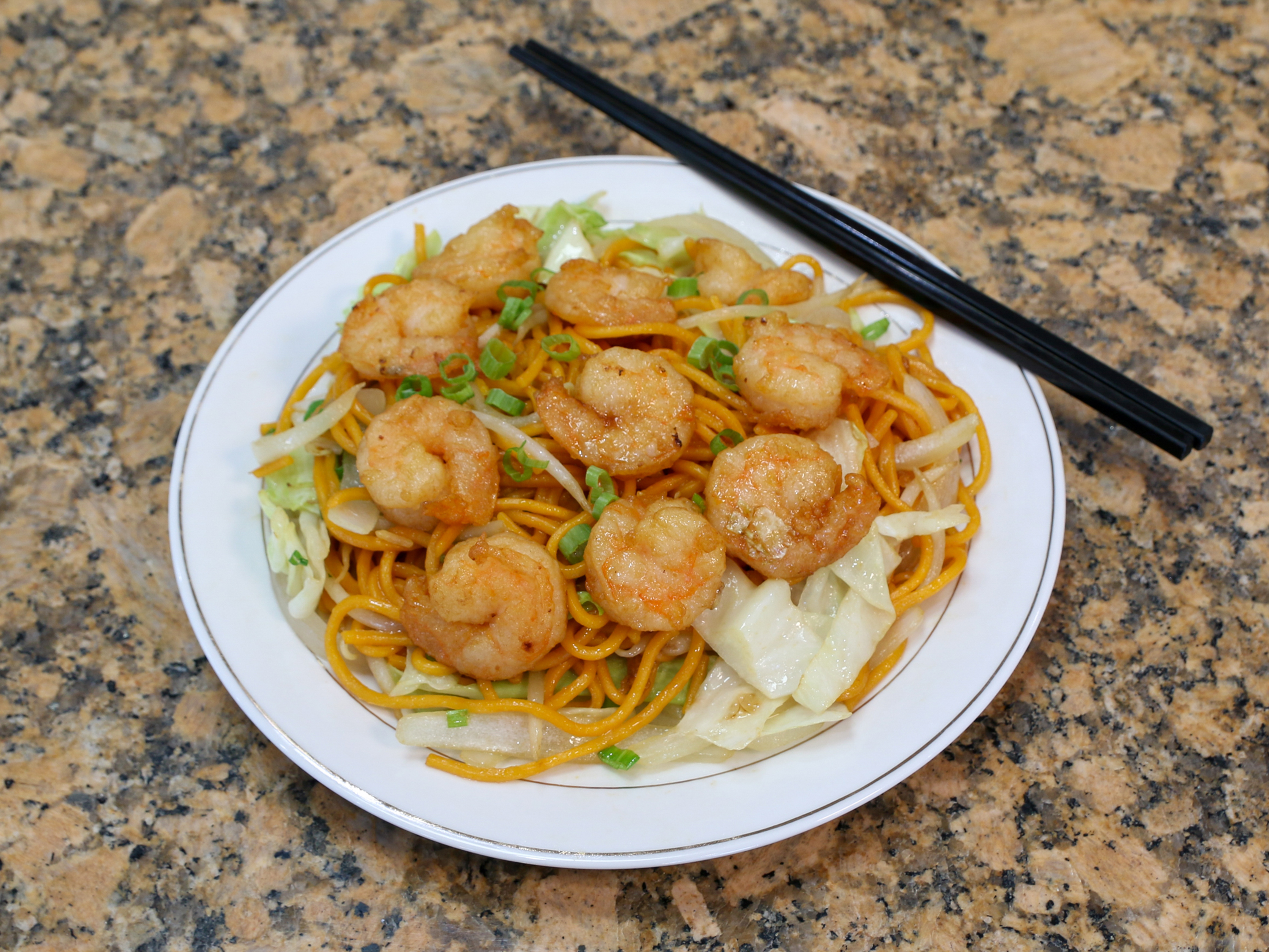 Order 4. Shrimp Chow Mein food online from Panda Palace store, Murrieta on bringmethat.com
