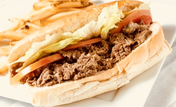Order Cheesesteak Sub food online from North Point Cafe store, Dundalk on bringmethat.com