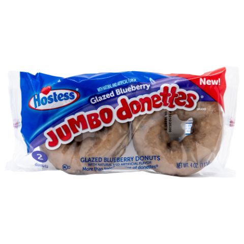 Order Hostess Donettes Jumbo Glazed Blueberry 4oz food online from 7-Eleven store, New Eagle on bringmethat.com