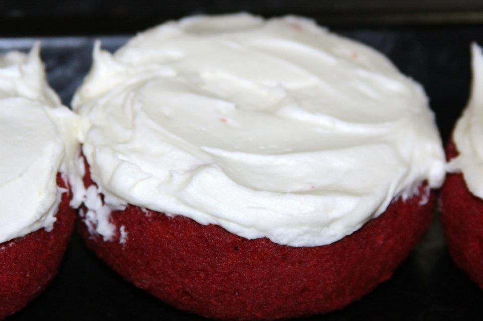 Order RED VELVET W/ CREAM CHEESE food online from The Hole Thing store, Forney on bringmethat.com