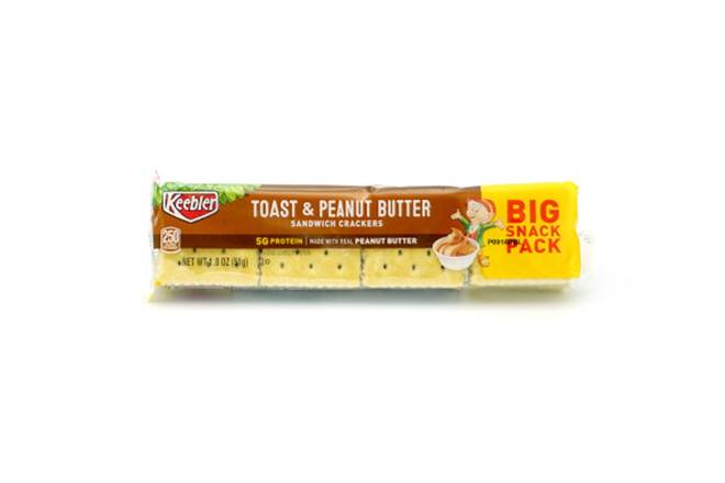 Order Keebler Toasted Peanut Butter Cracker (1.8 oz) food online from Royal Farms store, Ellendale on bringmethat.com