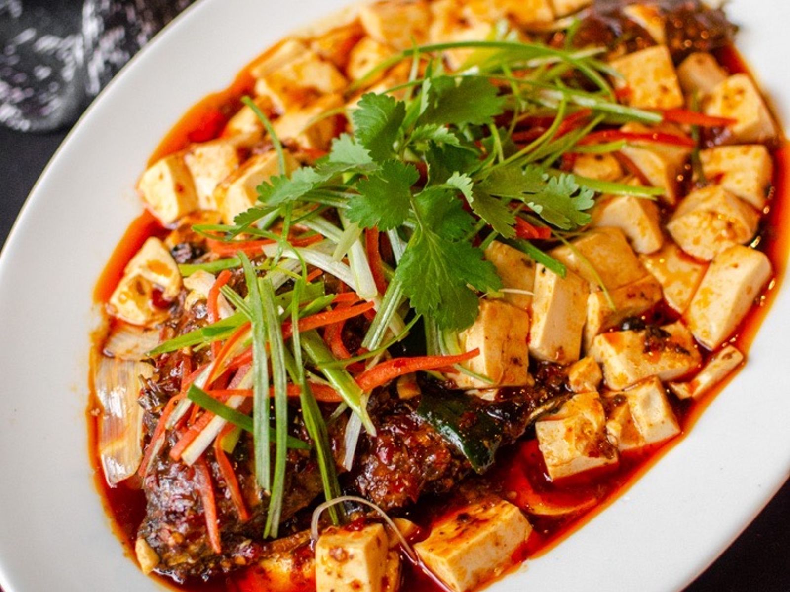 Order Szechuan Style W. Tofu 豆腐全鱼 food online from Lao sze chuan (evanston) store, Evanston on bringmethat.com