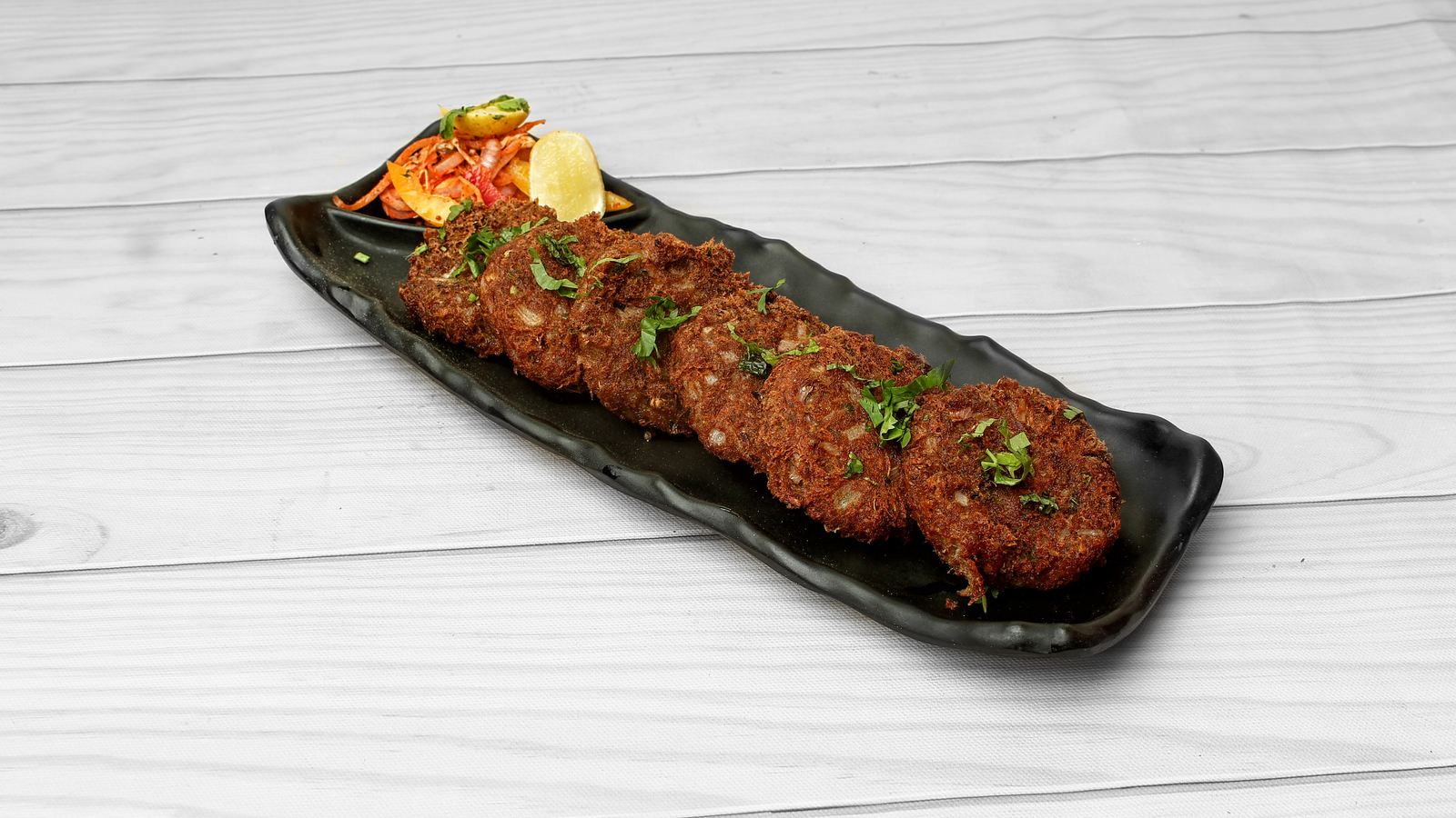 Order Shami Kabab food online from Vegetarian Indian Cafe store, Fremont on bringmethat.com