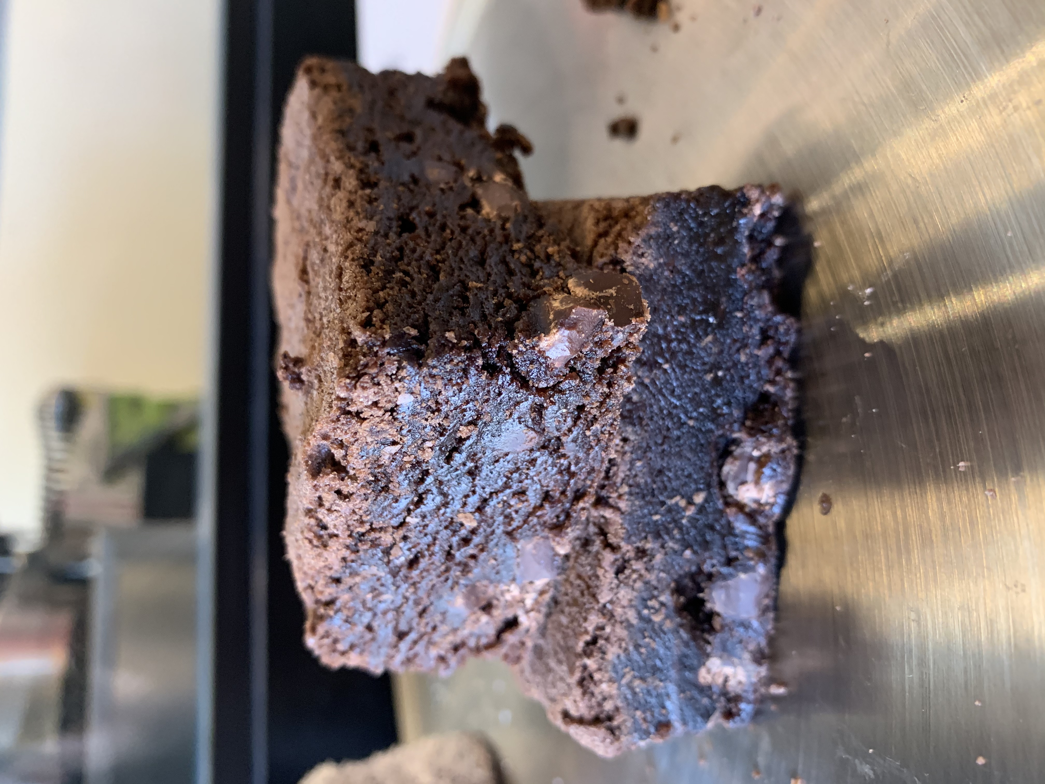 Order Homemade Triple Chocolate Brownie (no nuts) food online from Paradis Ice Cream Dana Point store, Dana Point on bringmethat.com
