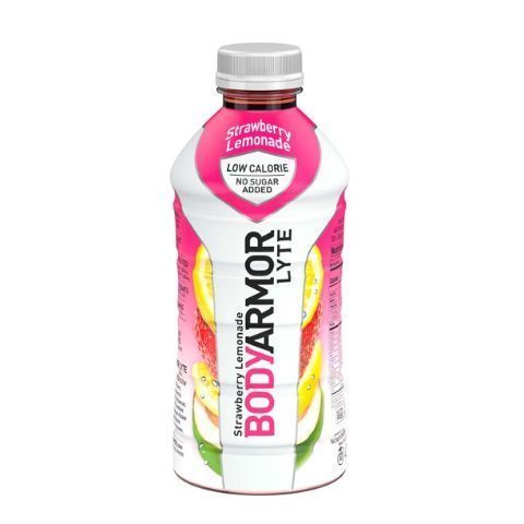 Order BODYARMOR Lyte Sports Drink, Strawberry Lemonade 28oz food online from 7-Eleven store, Mint Hill on bringmethat.com