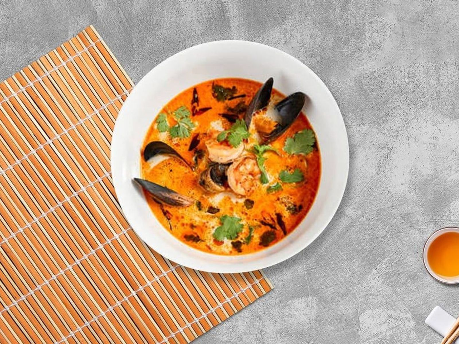 Order Seafood Tom Yum food online from Spicy 9Thai store, Aurora on bringmethat.com