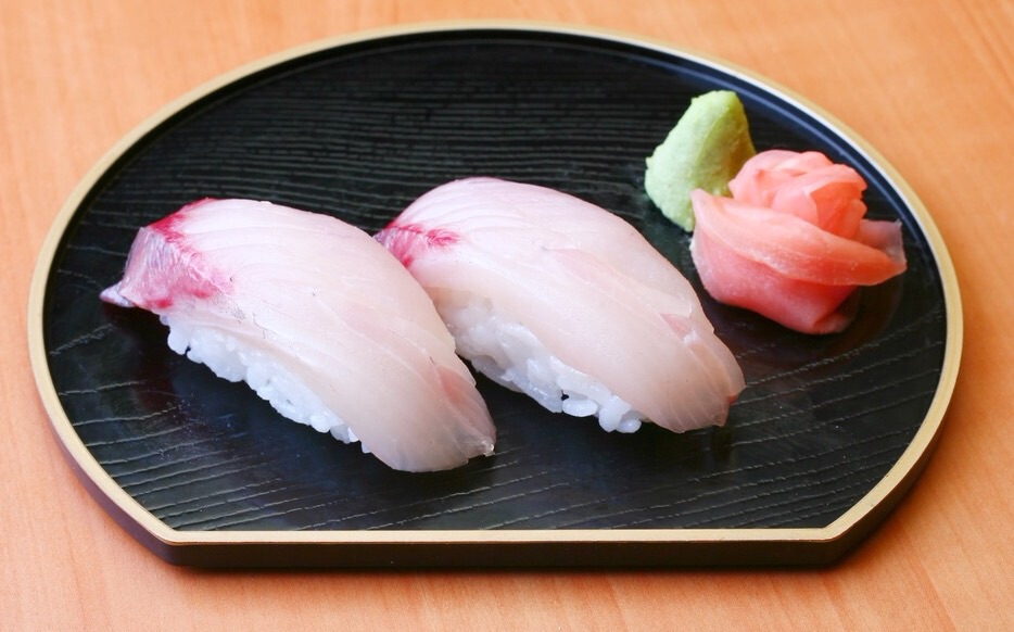 Order Hamachi Sushi Nigiri food online from Jidaiya Sushi store, Rohnert Park on bringmethat.com