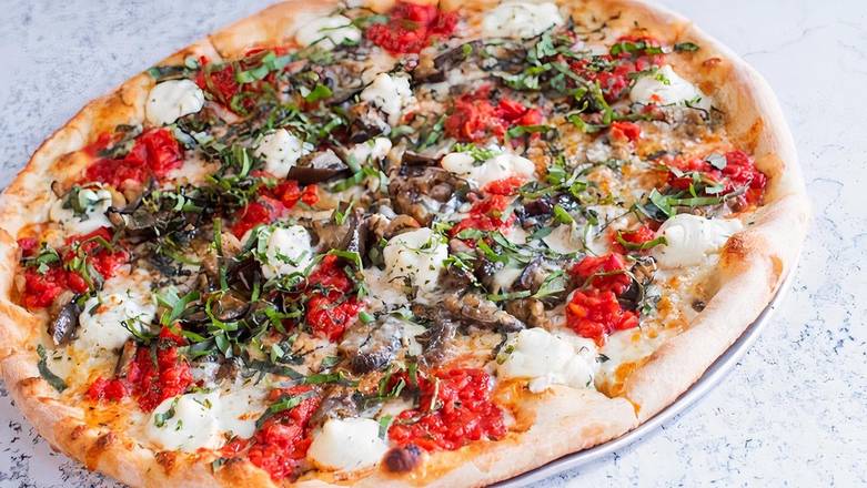 Order Eggplant, Ricotta & Basil Pizza (16") food online from Otto Pizza store, Cumberland County on bringmethat.com