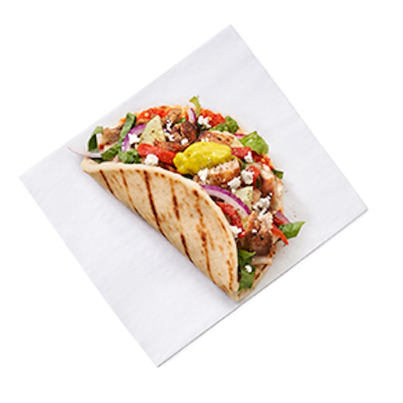 Order Spicy Citrus Chicken Pita food online from The Simple Greek store, Arlington on bringmethat.com