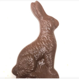 Order Flat Rabbit Milk and Dark Chocolate food online from Jon L. Stopay Candies store, Wilkes-Barre on bringmethat.com