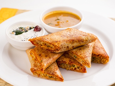 Order Special Spring Dosa food online from Ruchi Indian Restaurant store, Bellevue on bringmethat.com