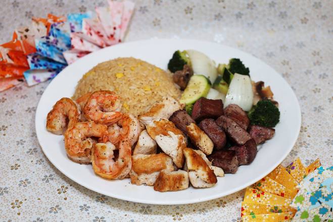 Order Filet Mignon, Chicken, and Shrimp food online from Hibachi Express store, New Rochelle on bringmethat.com