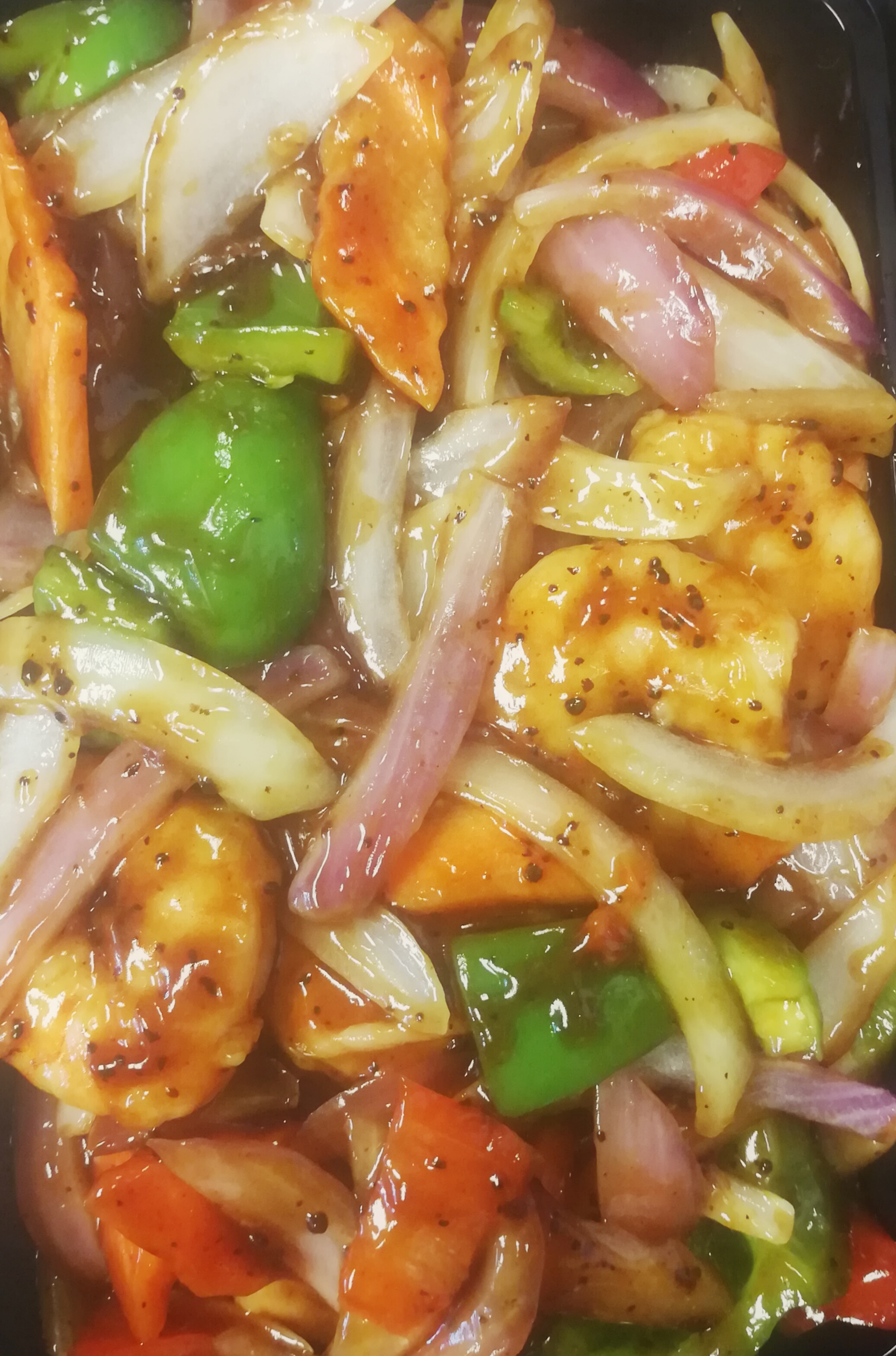 Order Shrimp with black bean sauce food online from Canton Wok store, Pawtucket on bringmethat.com