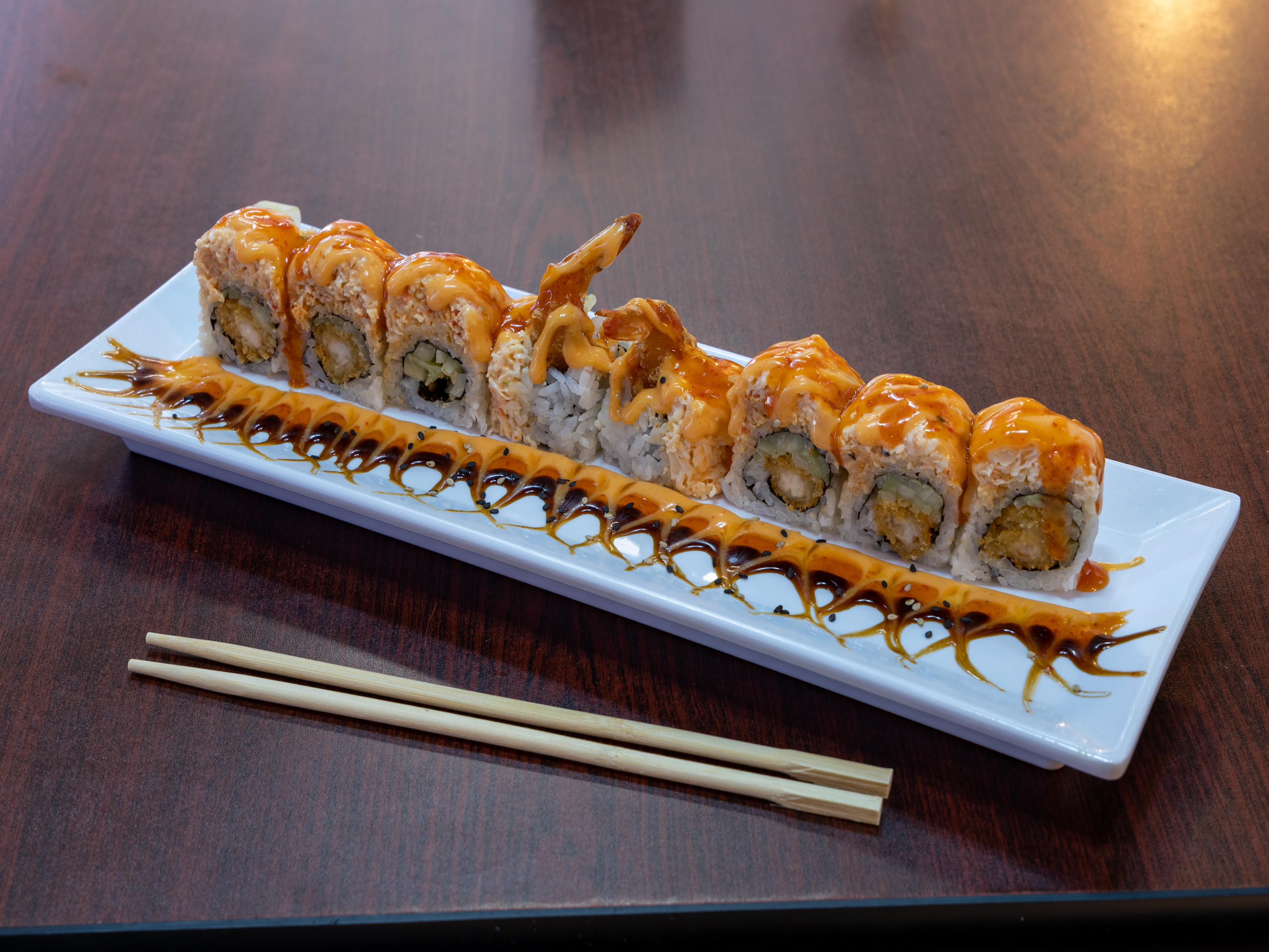 Order 38. Who's Your Daddy Roll food online from Sushi Koi store, Houston on bringmethat.com