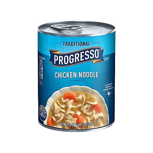 Order Progresso Chicken Noodle Soup (19 OZ) 133942 food online from BevMo! store, Milpitas on bringmethat.com