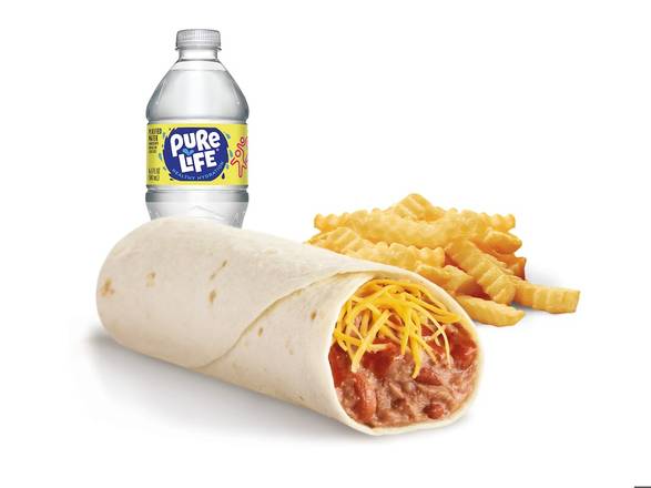 Order Bean & Cheese Burrito Kid Loco® Meal food online from Del Taco store, Calimesa on bringmethat.com