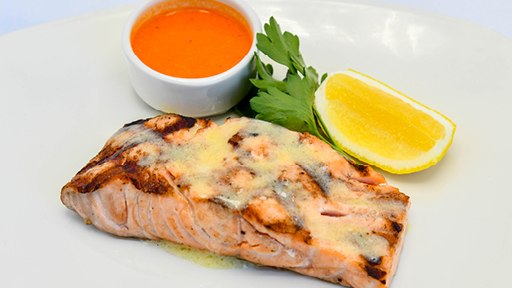 Order Responsibly Sourced Salmon food online from The Oceanaire Seafood Room store, Washington on bringmethat.com
