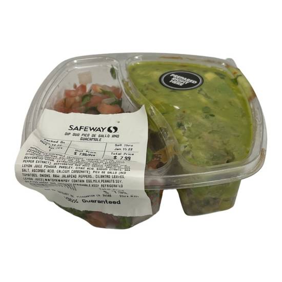 Order Dip Duo Pico De Gallo And Guacamole (1 package) food online from Safeway store, Grass Valley on bringmethat.com
