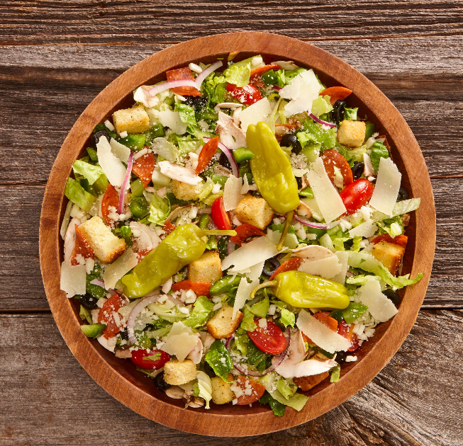 Order Kitchen Sink Salad food online from Zaffiro’s store, Mequon on bringmethat.com