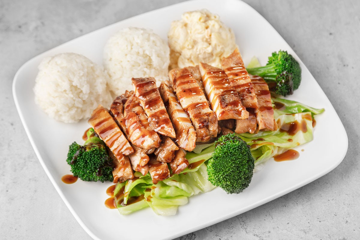 Order Teriyaki Chicken food online from Ono Hawaiian Bbq store, Sacramento on bringmethat.com