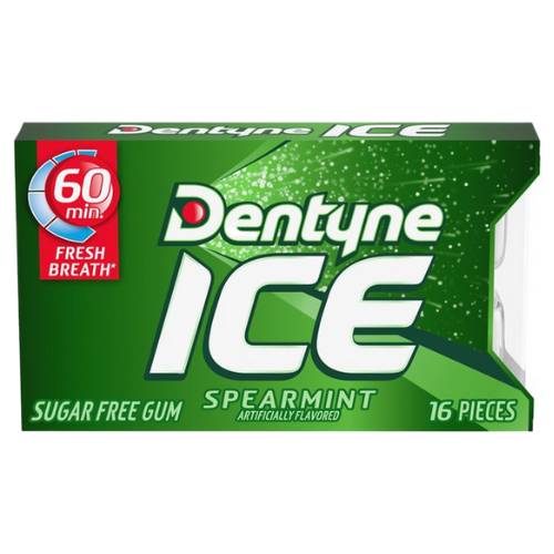 Order Dentyne Ice Spearmint - 16 Pieces/Single food online from Bottle Shop & Spirits store, Los Alamitos on bringmethat.com