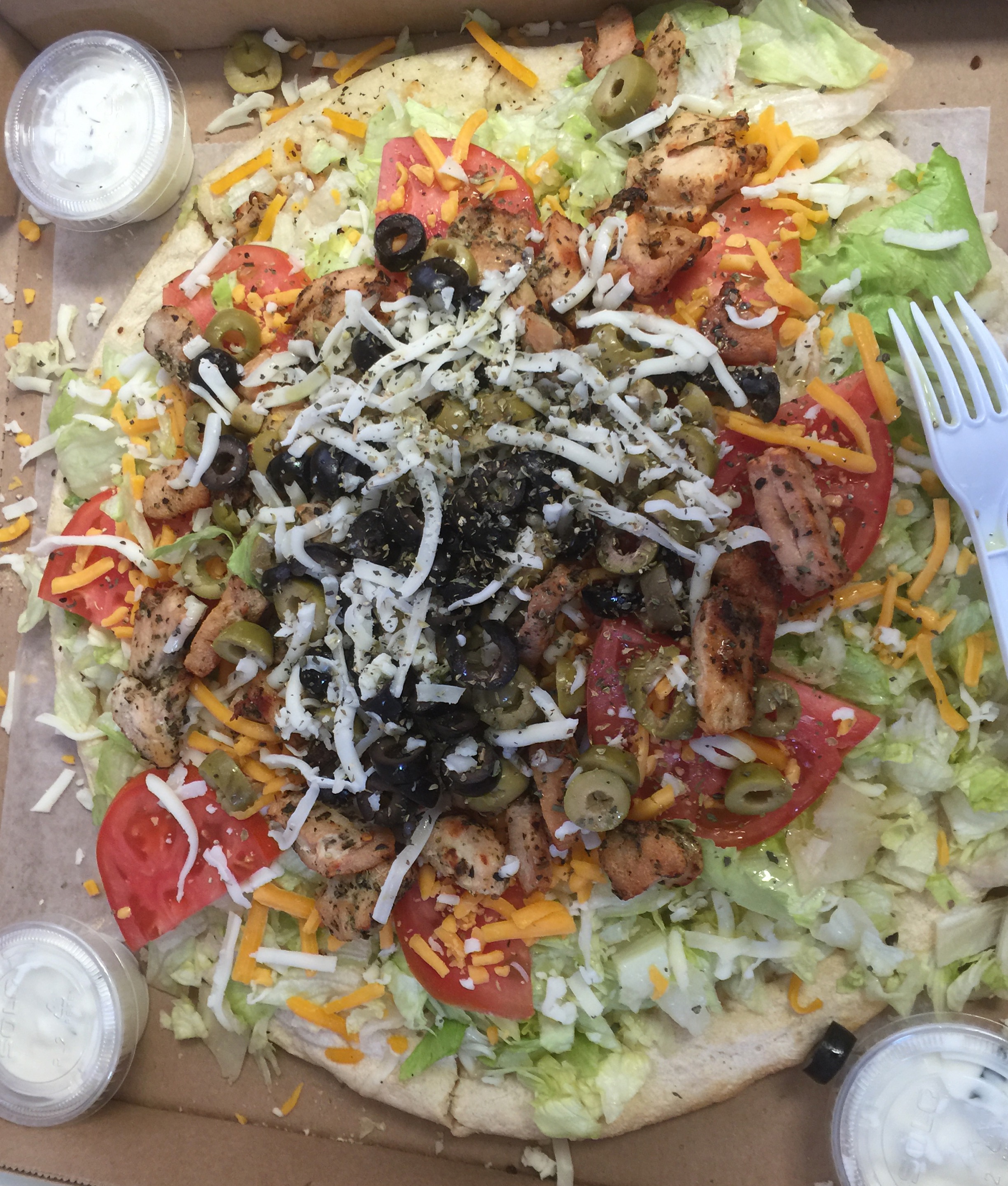 Order Buffalo Chicken Salad food online from Country Style Pizza store, Bridgeville on bringmethat.com