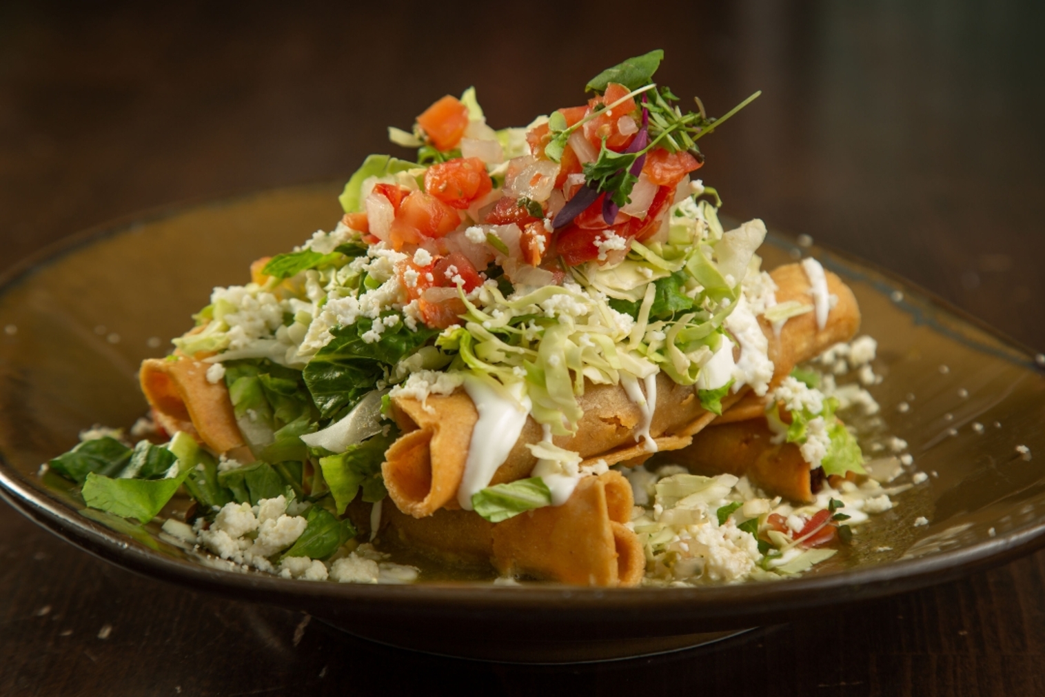 Order Taquitos food online from Hussongs Cantina store, Las Vegas on bringmethat.com