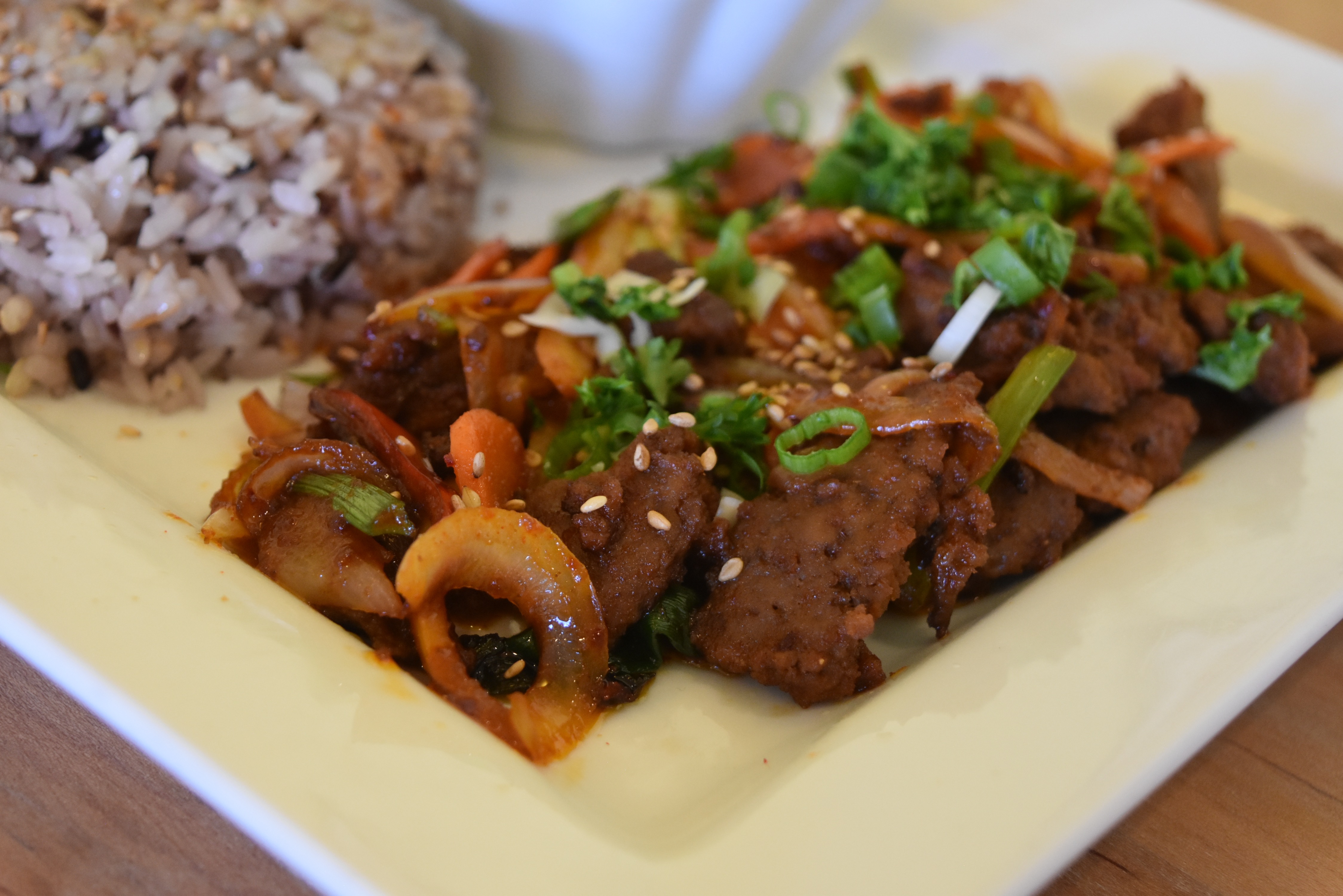 Order Organic Beef Bulgogi / GF food online from A Cup Of Peace store, Boulder on bringmethat.com