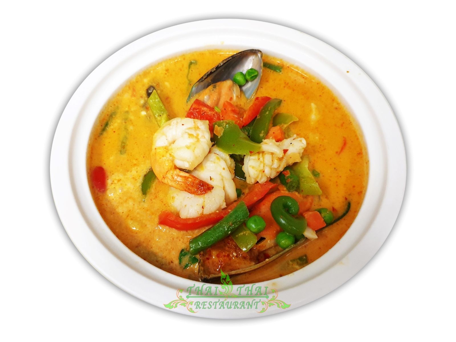 Order C4. Panang Curry food online from Thai Thai Restaurant store, Fallbrook on bringmethat.com