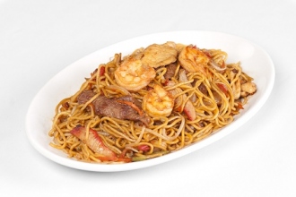 Order Genghis Khan Special Chow Mein food online from Genghis Khan Restaurant store, Seattle on bringmethat.com