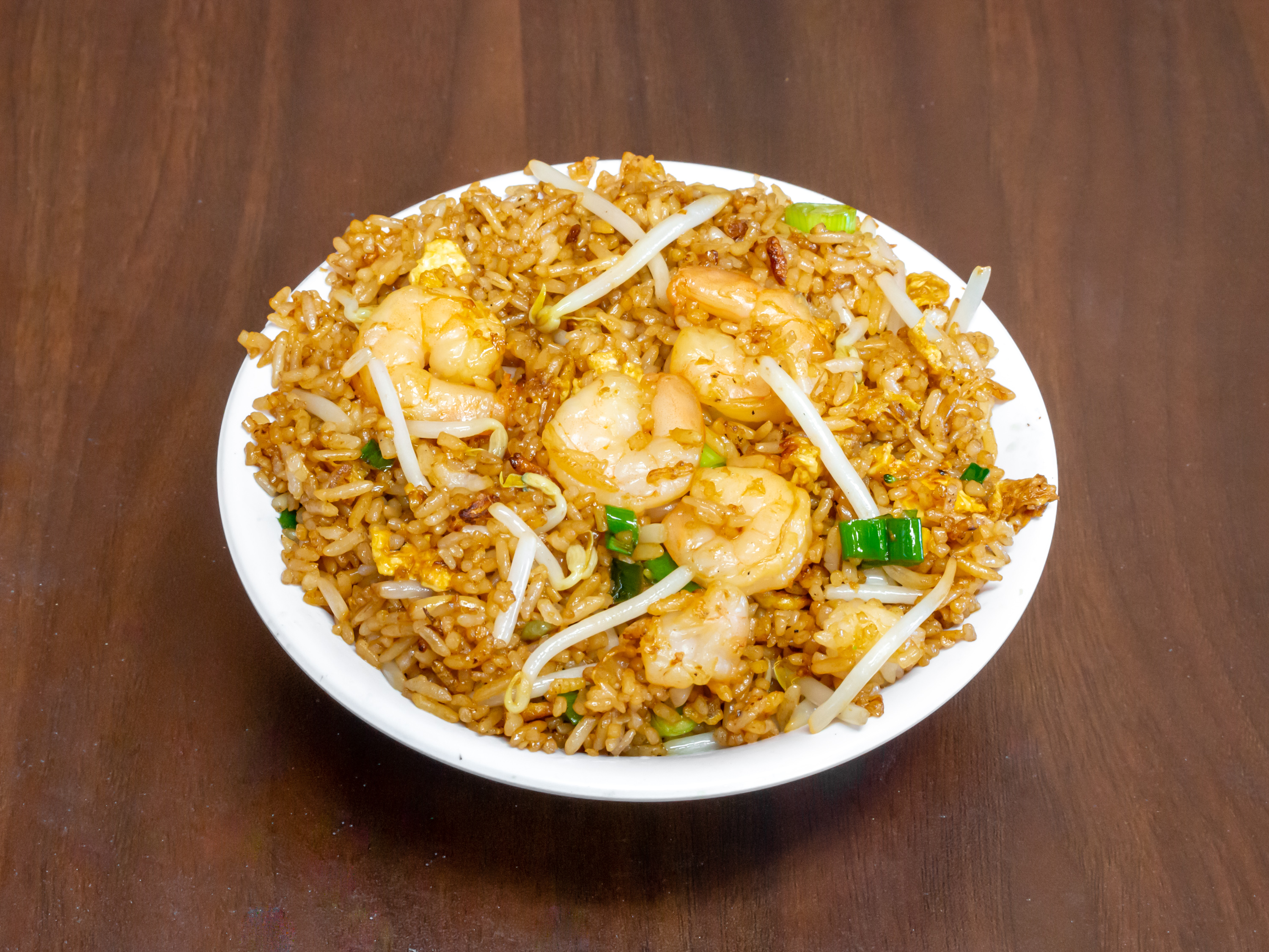 Order 206. Shrimp Fried Rice food online from Sizzling Wok store, Schaumburg on bringmethat.com