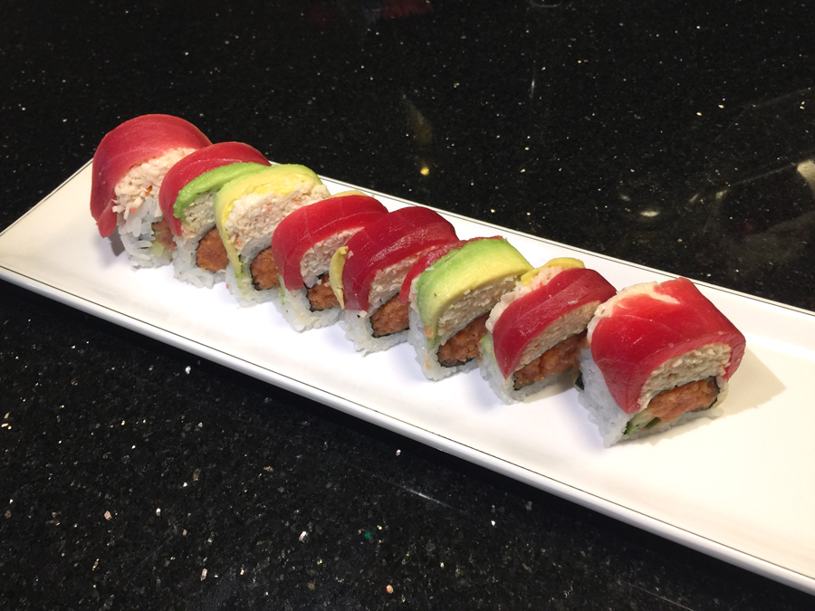 Order Pink Lady Roll food online from Hi Sushi store, Bakersfield on bringmethat.com