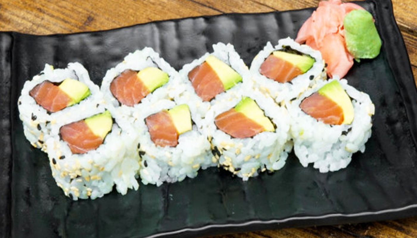 Order Salmon Avocado Roll food online from Izumi Japanese Restaurant store, Youngstown on bringmethat.com