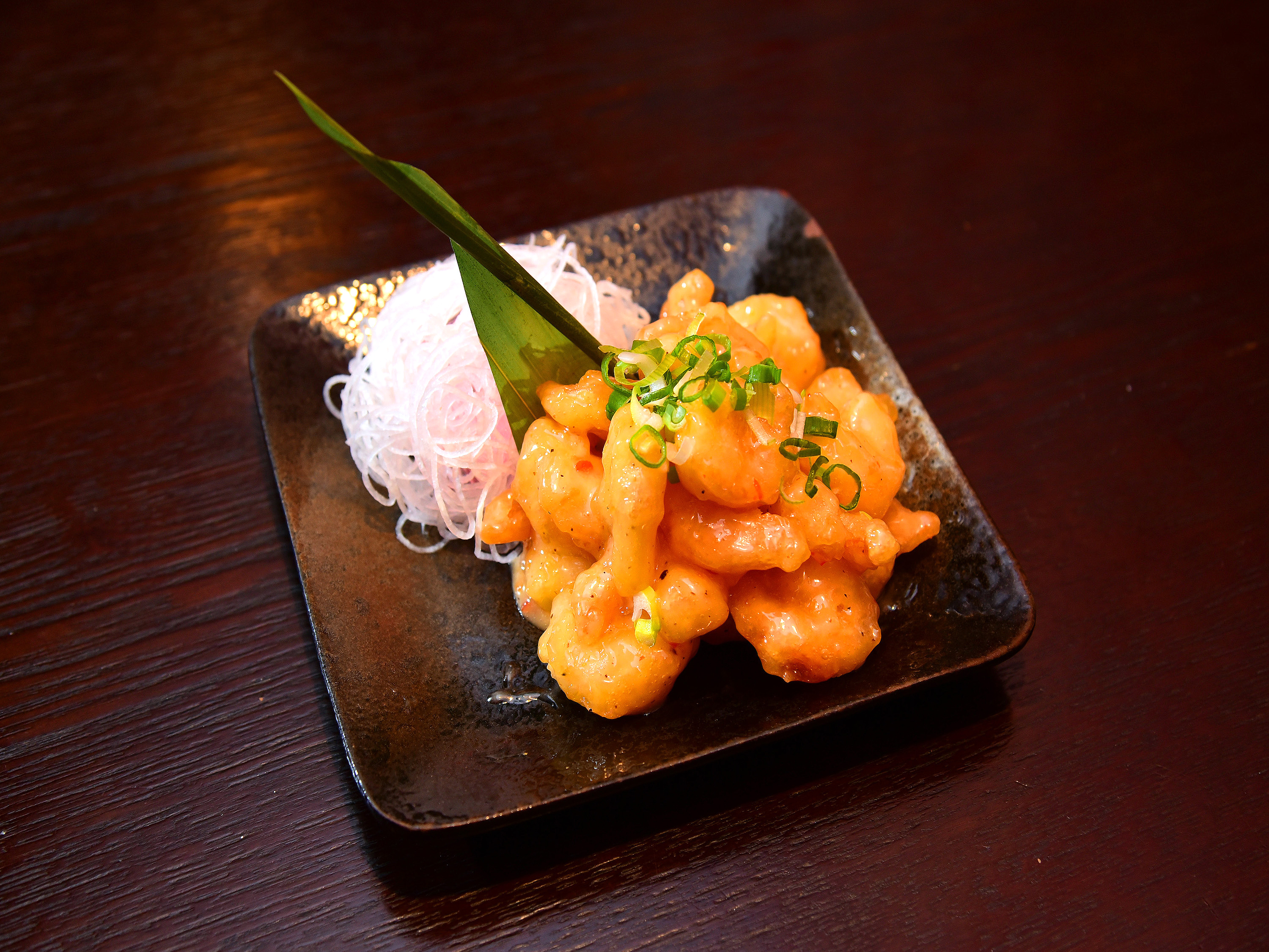 Order Rocky Shrimp food online from Taisho Bistro store, Buffalo on bringmethat.com