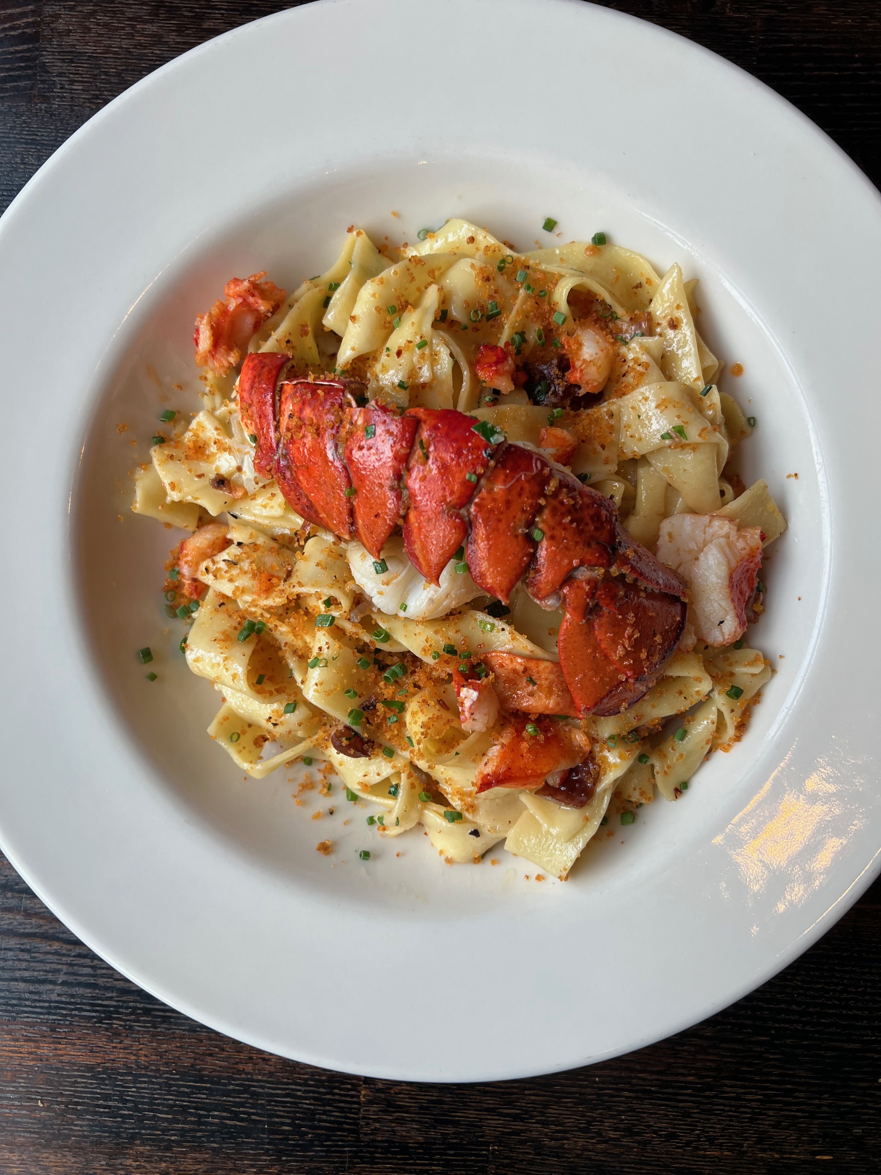 Order Lobster Pappardelle food online from Oyster Bah store, Chicago on bringmethat.com
