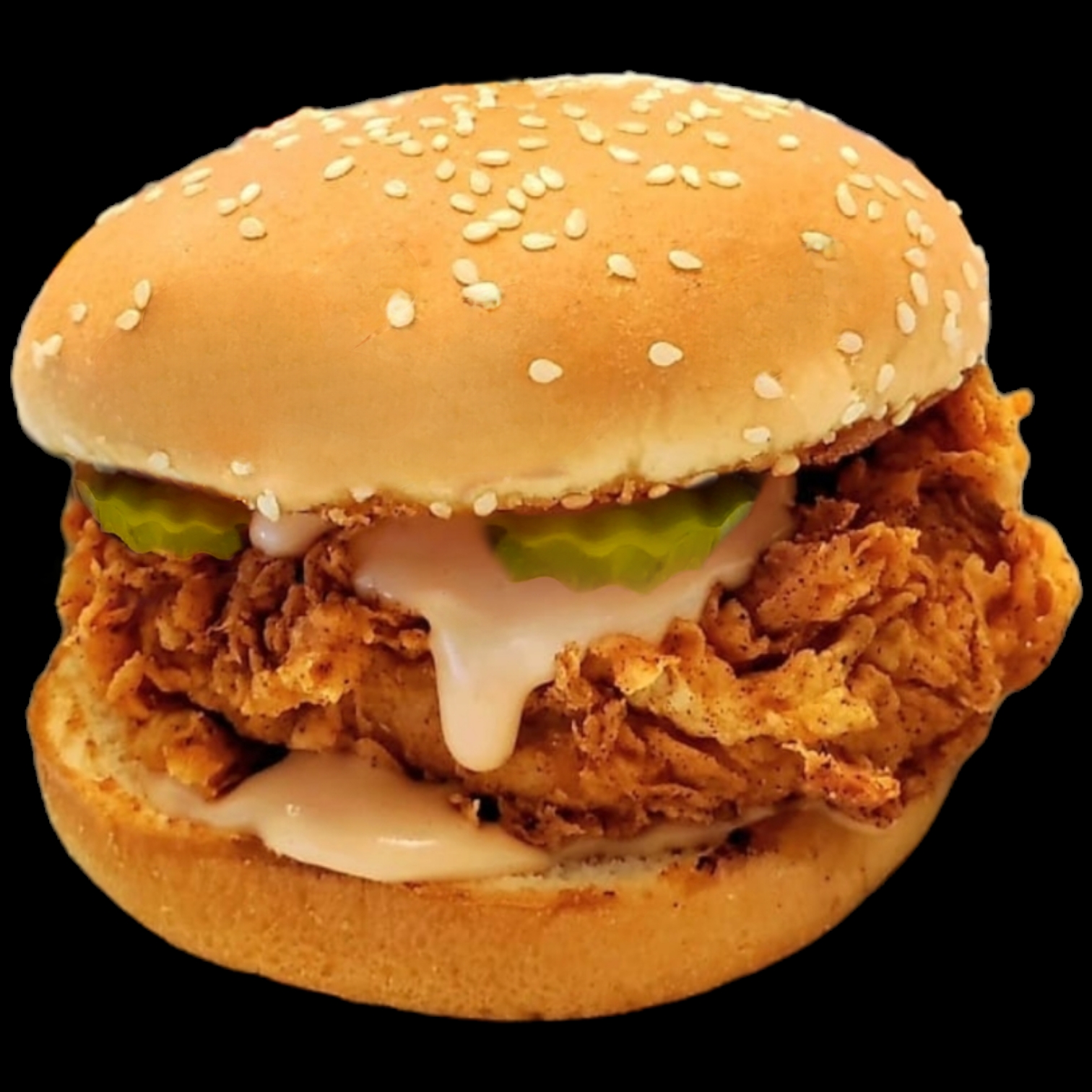 Order Yummy Chick Burger food online from Veg & Go store, Riverside on bringmethat.com