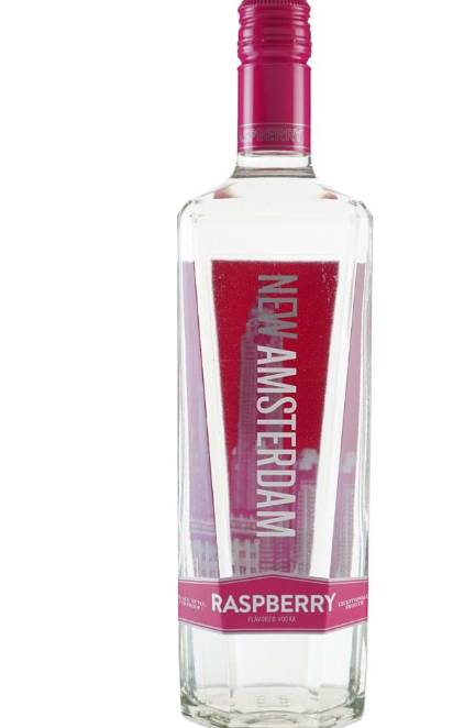 Order New Amsterdam Raspberry Vodka | 750 ml Bottle food online from Windy City Liquor Market store, El Cajon on bringmethat.com