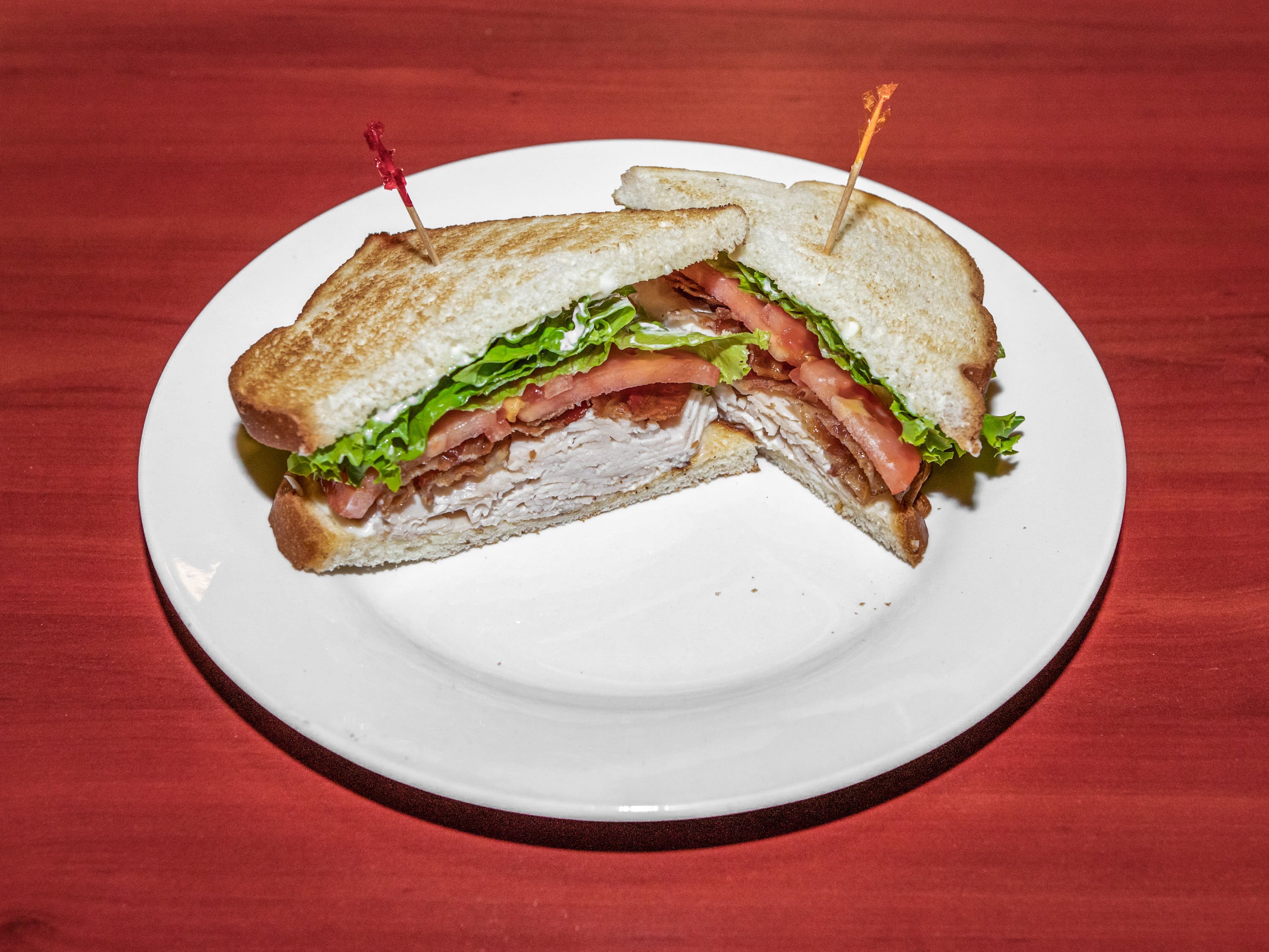 Order Club Sandwich food online from Tillie's Fine Food & Coffee Company store, Lodi on bringmethat.com