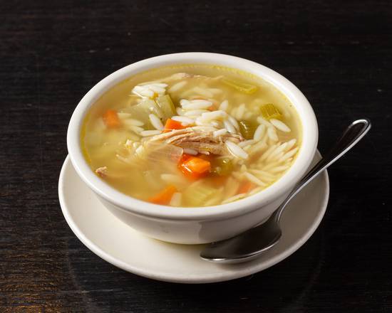 Order Chicken and Orzo Soup  food online from Pat's Pizzeria store, Bel Air on bringmethat.com